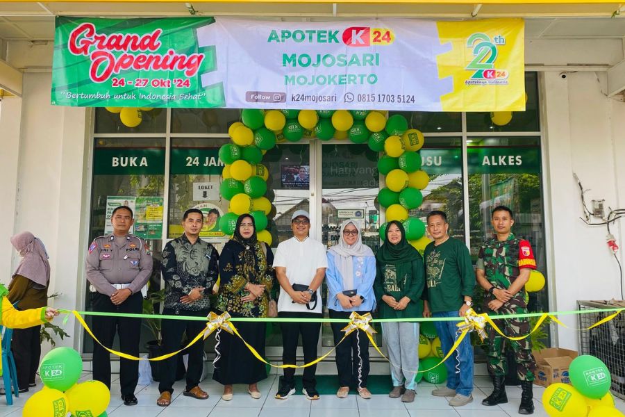 Grand Opening Apotek K-24, Tambah 40 Gerai untuk Indonesia Sehat!